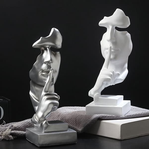 2-pack Figurinskulptur Dekoration Statyer Present