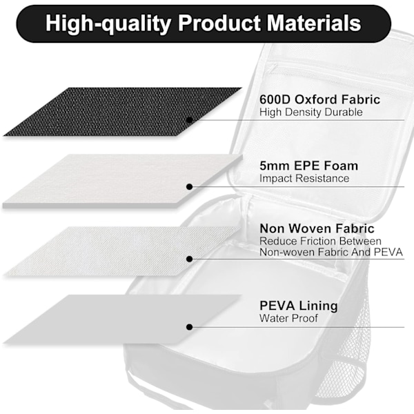 Kannettava eristetty lounaskassi sivuverkkotaskulla aikuisille/lapsille/miehille/naisille, vedenkestävä vuotamaton pehmeä kylmälaukku kestävä lämpöeristetty lounasrasia Black