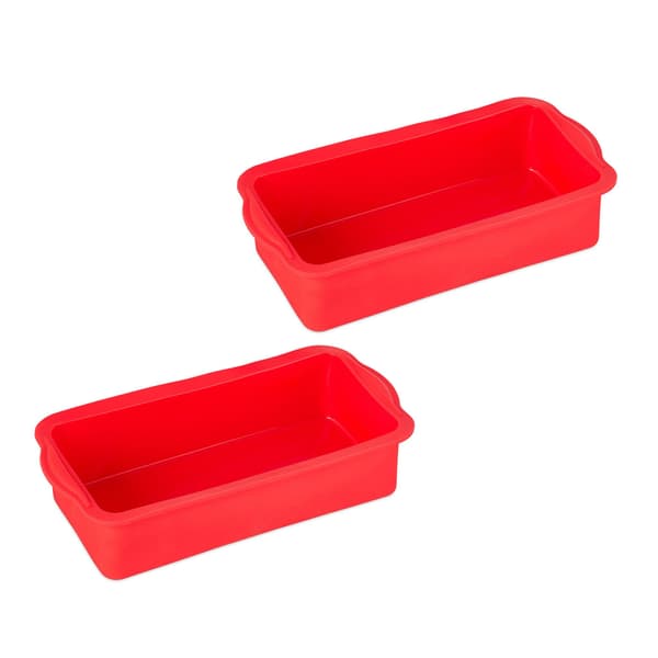 2 x Silikoneform til brød
