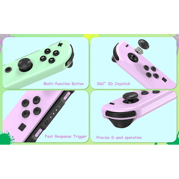 Trådløs kontroller for Nintendo Switch