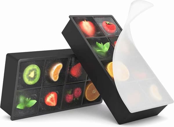 Isbitform i silikon - Isbitform med lokk