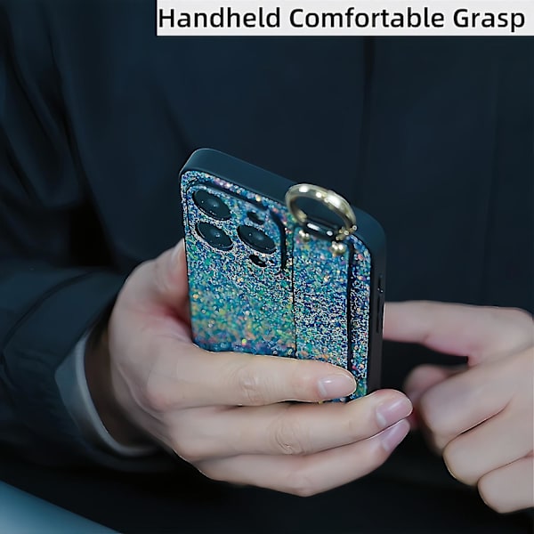 Flash Diamond Armbånd Telefon Cover Til iPhone 15