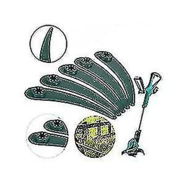 50x plastblader for gresstrimmer, sett for Bosch Art23-18li Art26-18li