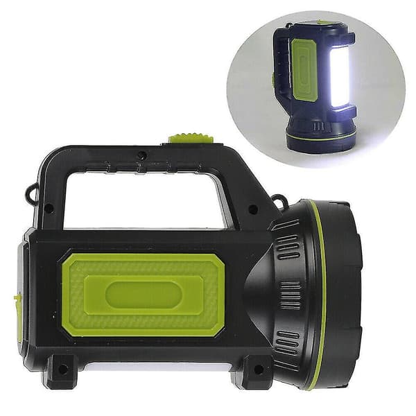 LED Søkelys Spotlight USB Oppladbar Håndlykt Arbeidslys Lampe