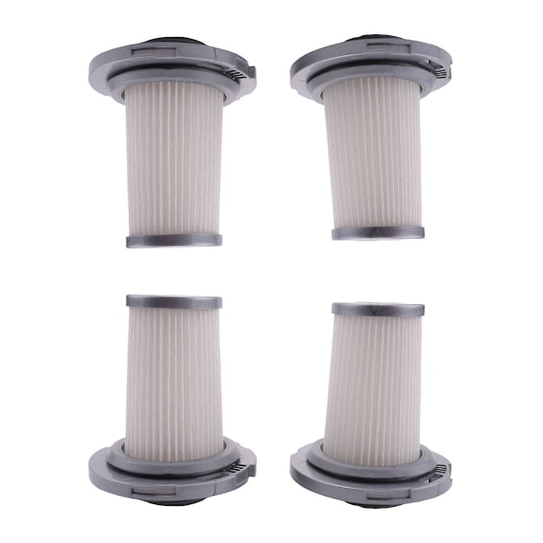 4 stk. HEPA-filtre til ZR009005 til X-Force Flex 8.60 ledningsfri støvsuger reservedele som vist