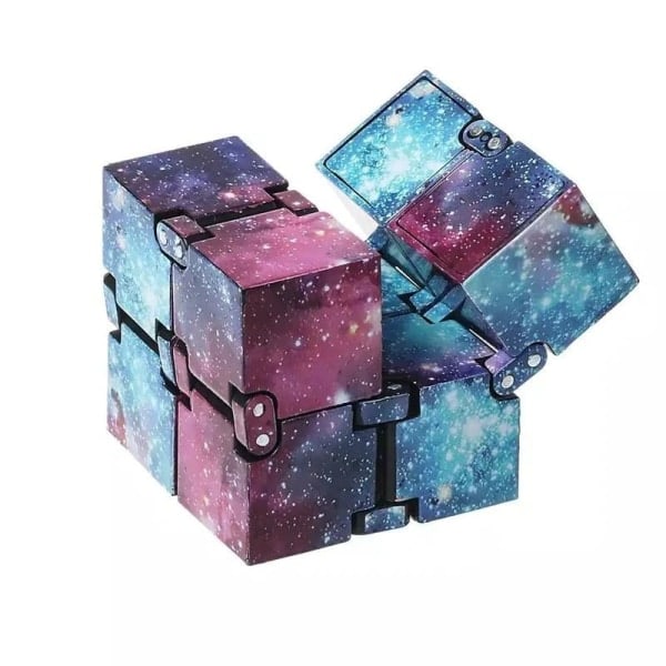 Infinity Cube Fidget Leker / Magisk Cube - Leke / Sensorisk flerfarget