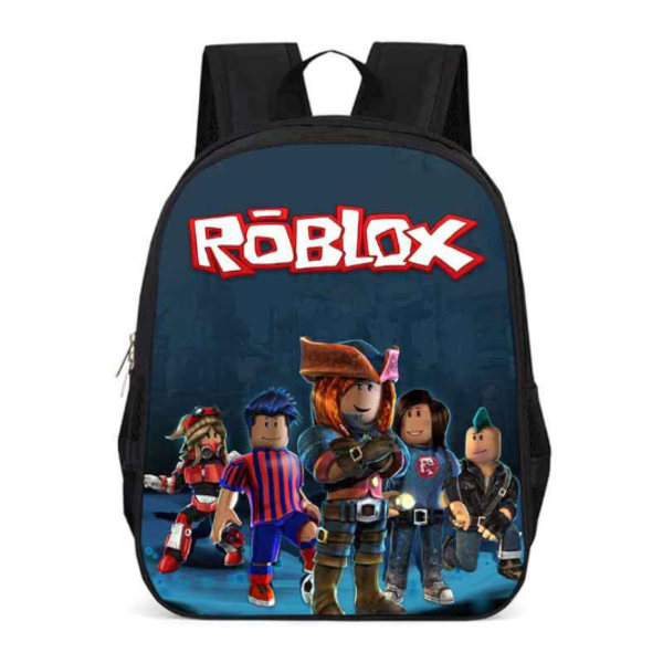 3D Roblox skolryggsäck skolväska barn pojke flicka Pattern 3