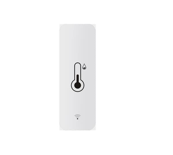Tuya Wifi Temperatur- og Luftfuktighetssensor Innendørs Termometer Hygrometer