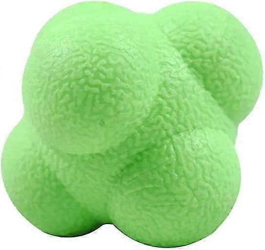 3 st Högdensitets Gummiskum Studsreaktionsboll För Smidighet Reflex Och Koordinationsträning(sa14c-3)