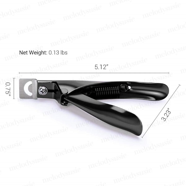Nagelklippare Tippklippare för Akryl Lösnaglar Falska Gel Konstgjorda Naglar Rostfria Vassa Professionella Manikyr Pedikyr Trimmer Nagelverktyg