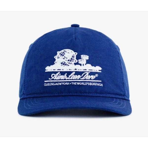 Aime Leon Dore Unisphere Hatt Unisex Broderad Justerbar Basebollkeps, Andningsbar Par Amerikansk Retro Royal Blue