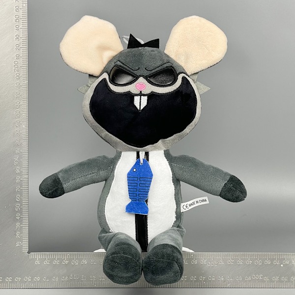 Nightmare Critters Plyschleksak Yarnaby Plushies Stoppade Djur Poppy Playtime Dockor Barnpresenter Gray Mouse