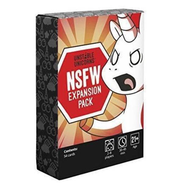 Unstable Unicorn Adventures -laajennuspaketti - Suunniteltu lisättäväksi Unstable Unicorn -korttipeliisi nsfw extension