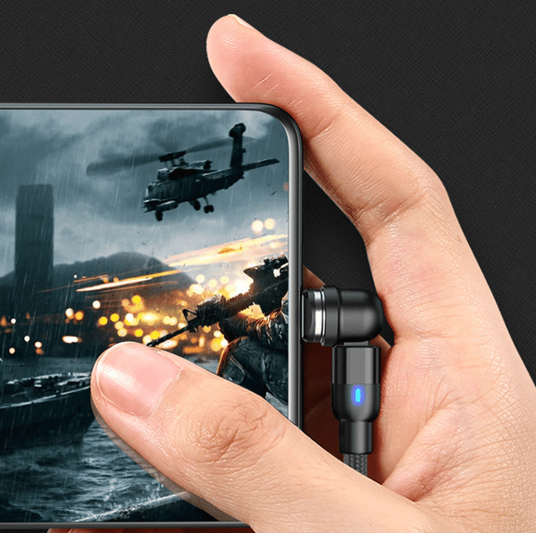 Magnetisk datakabel opladerkabel Lightning, Micro USB, USB-C