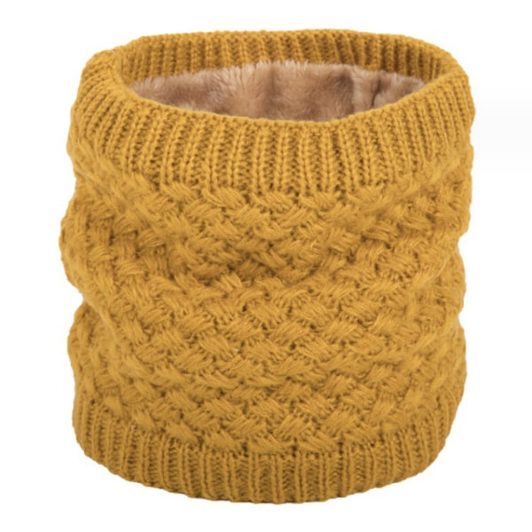 Talvituubi, Termohuivilinja, Unisex Paksu Neulotu Kaulaliina Talvi Lämmin Kaula Miehille Naisille Urheiluhuivi yellow