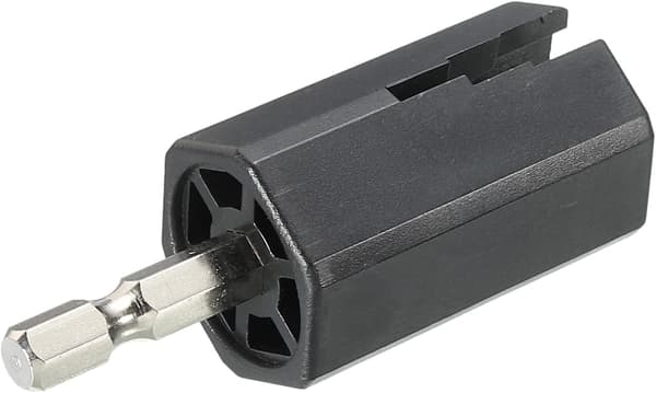 Montera Elektrisk Borr Sexkantig Gitarrstränglindare Huvud Verktyg Delar & Tillbehör för Elektrisk Akustisk Gitarr Bas