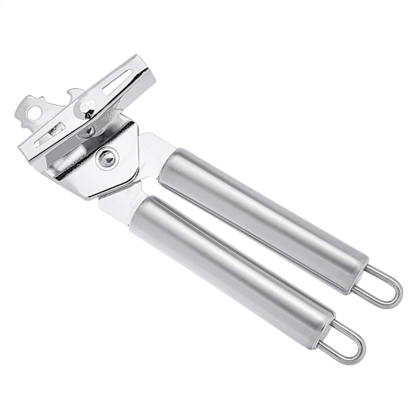 3-in-1 Stainless Steel Manual Tin Can Opener, Durable and With Hook for Easy Hang Drying, for can, jar