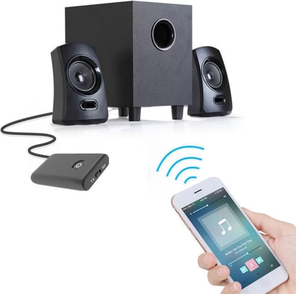 Bluetooth-sender og -modtager 2-i-1 Trådløs Adapter