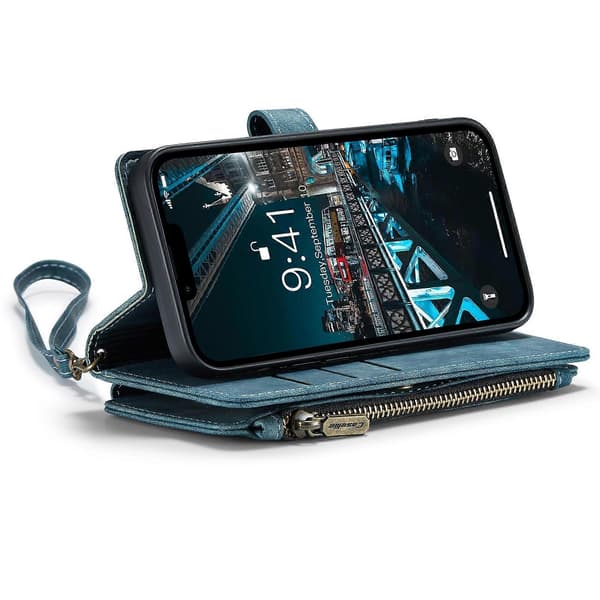For iPhone 14 Plus CaseMe C30 Multifunksjonelt Telefon Skinnetui