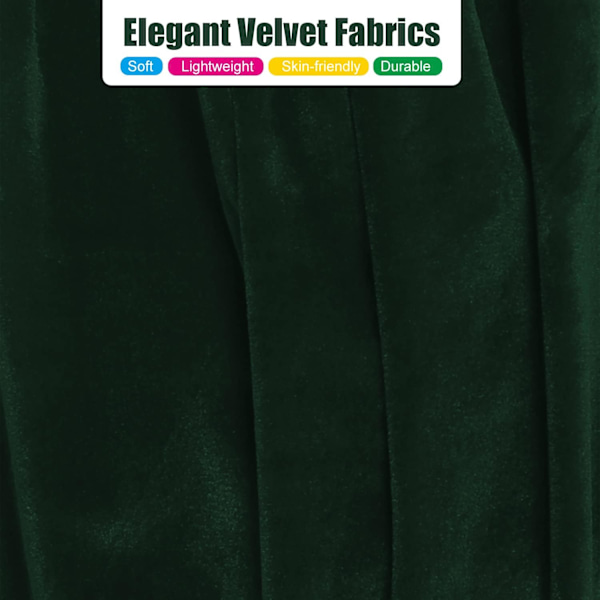 Hættekappe Vampyr Hexe Kappe Lang Kappe Unisex Voksen Cosplay Kostume Dark Green One Size