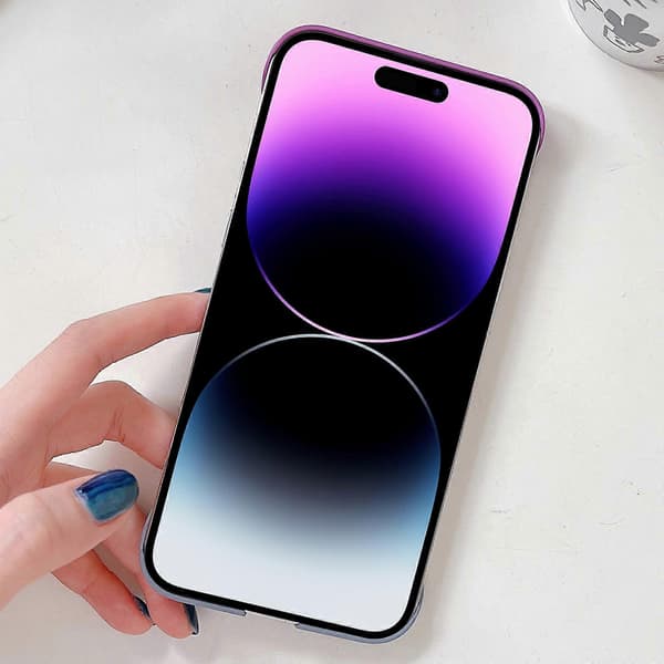 Rammeløst Gradient Deksel for iPhone 11 med Hudfølelse