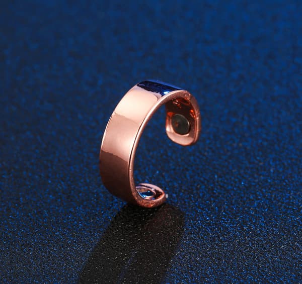 Akupressur Anti Snore Ring Behandling Reflexologi Magnetisk