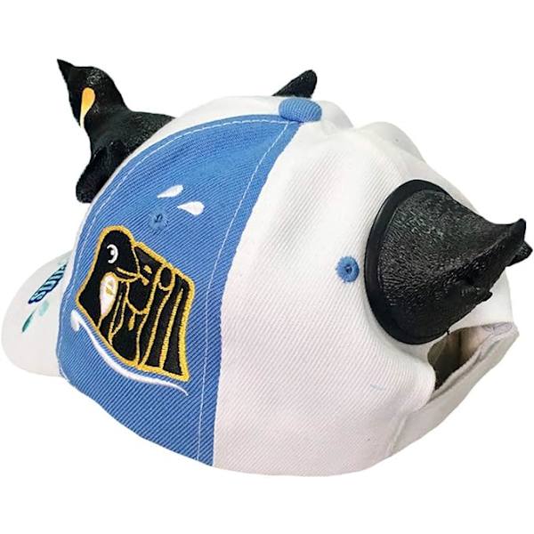 Djurhatt förälder-barn outfit fest färgglad djurhatt mode personlighet kamouflage basebollkeps barnhatt Penguin M