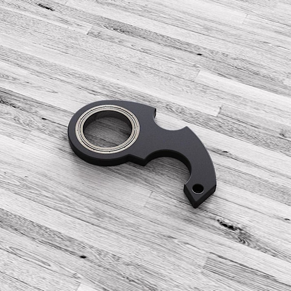 Spinner Legetøj Fidget Nøglering Hånd Stress Lindrer Anti-angst Nøgle Relief Kæder Purple