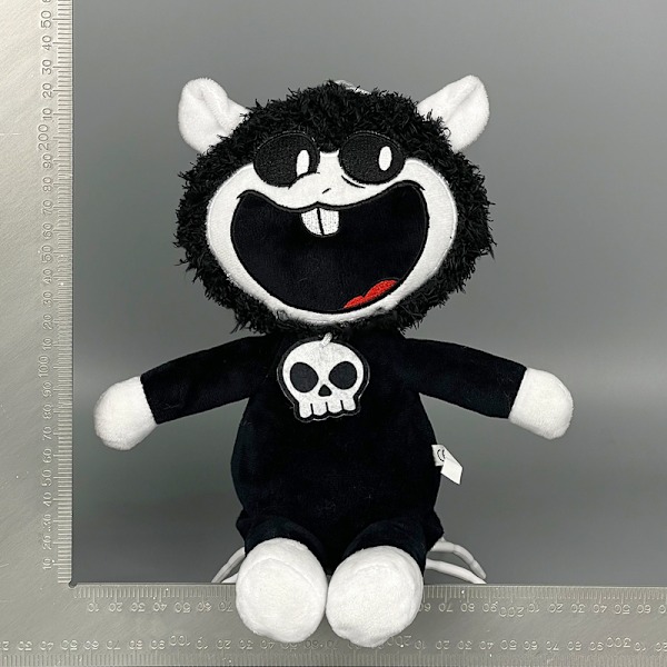 Nightmare Critters Plyschleksak Yarnaby Plushies Stoppade Djur Poppy Playtime Dockor Barnpresenter Black Sheep-Red Tongue