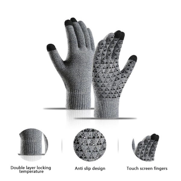 Par USB Opvarmede Handsker med Touch Screen Opvarmede Handsker A1