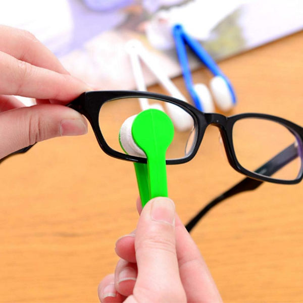 5 stk. Brille Glass Cleaner Mini Solbriller Børste Øyebriller Mikrofiber Børste Bærbar Magnetisk Glass Linse Cleaner Briller Rengjøringstilbehør
