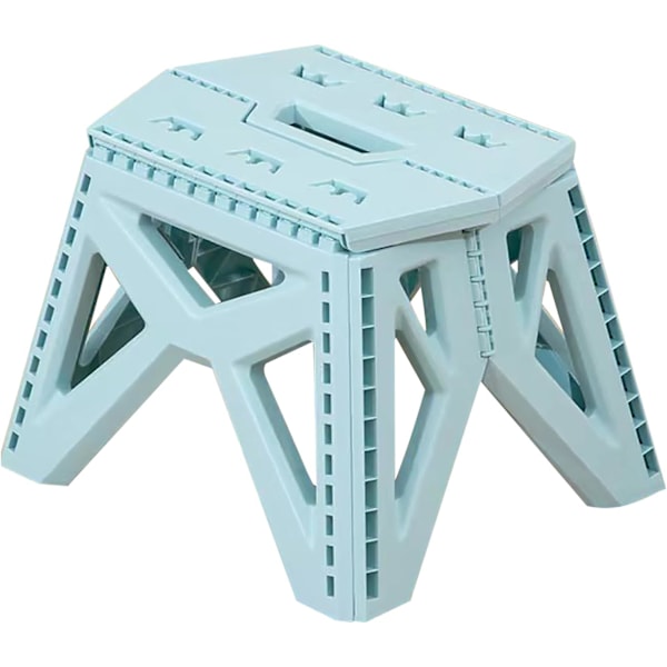 Folding Stool for Kids and Adults, Non-Slip Durable Plastic Stool, Camping Stool, Multi-Purpose Stools