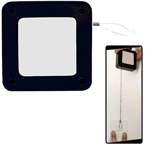 Døråpner (svart semi-klebende 500g strekkkraft) vit