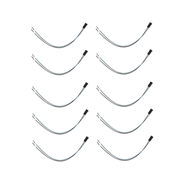 10 stk. G4 LED Lampeholder Silikon Halogen Base Lampeholder KLB