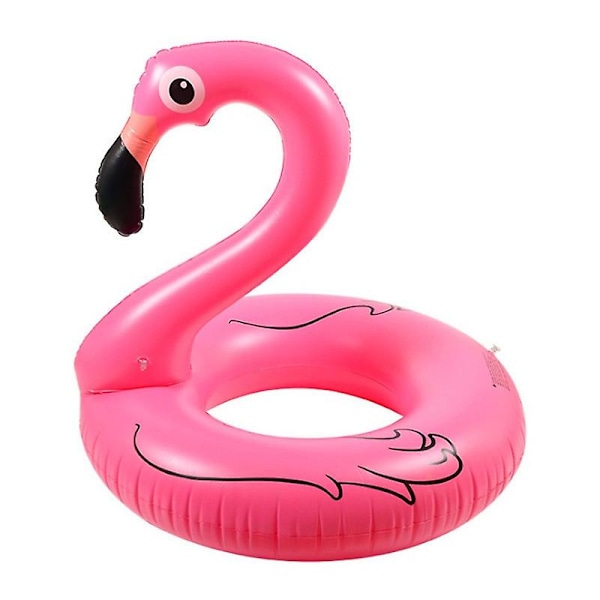 Rms Jumbo Uppblåsbar Rosa Flamingo Badring För Strand & Pool På Sommaren