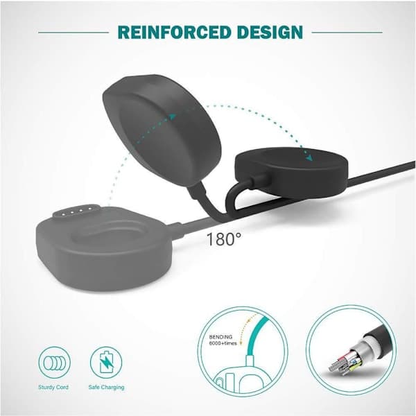 Magnetisk USB-lader for Suunto 7 Smartklokke