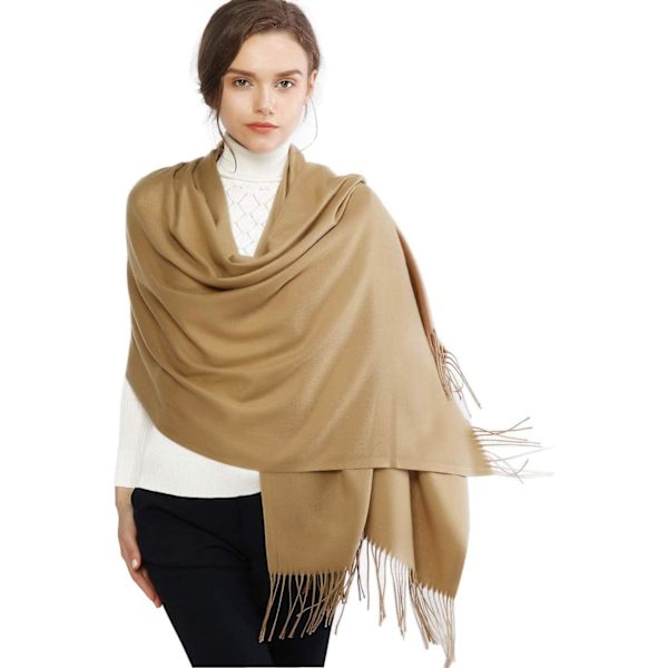 Naisten huivit Pashmina-huivit ja -liinat häihin Naisten talvihuivit Camel