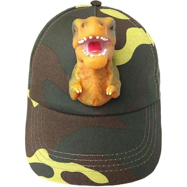 Dyrehat forældre-barn outfit fest farverige dyrehat mode personlighed camouflage baseball cap børnehat turtle L