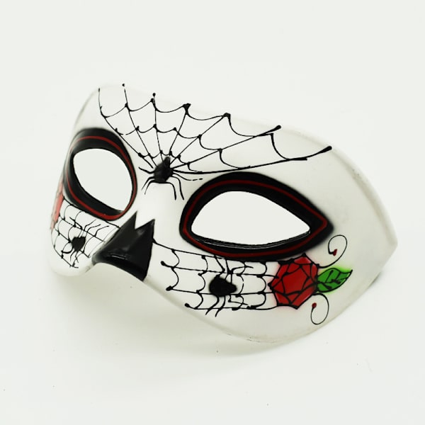 Dödsdagens maskeradmask blomma spökmask cosplayföreställning karnevalfest