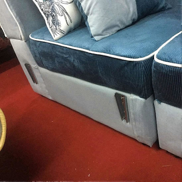 4 par hodegjerde veggbraketter hengende møbelkoblinger? Metallsegmentert sofakobling for sofa, seng