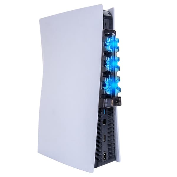 Kjølevifte for PS5 Disc & Digital Edition-konsoll USB 3.0-port