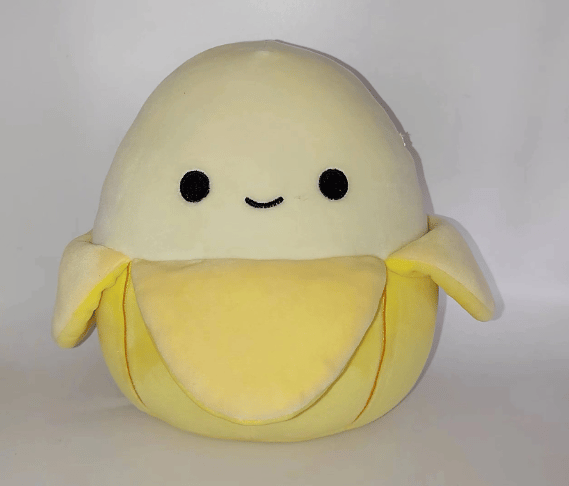 Gul banan docka kudde docka trasa docka födelsedagspresent
