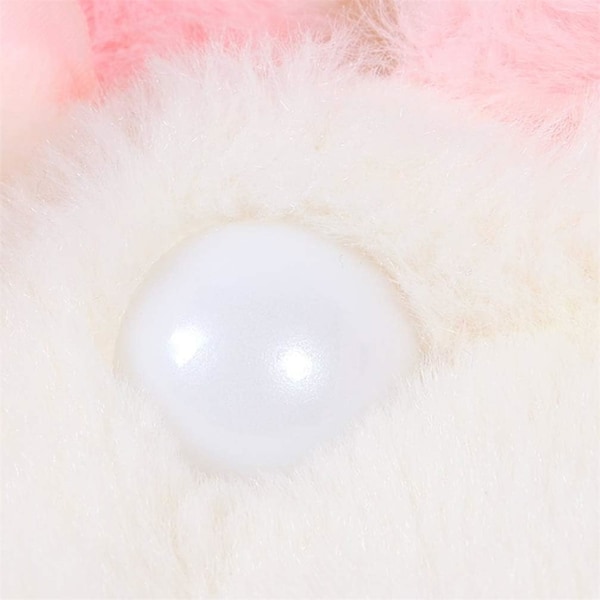 Nyfödd flicka konstgjord päls varm vinter huva kappa kappa huvtröja jacka tjock varm kläder kofta ytterkläder 0~36 M 6-12 Months White