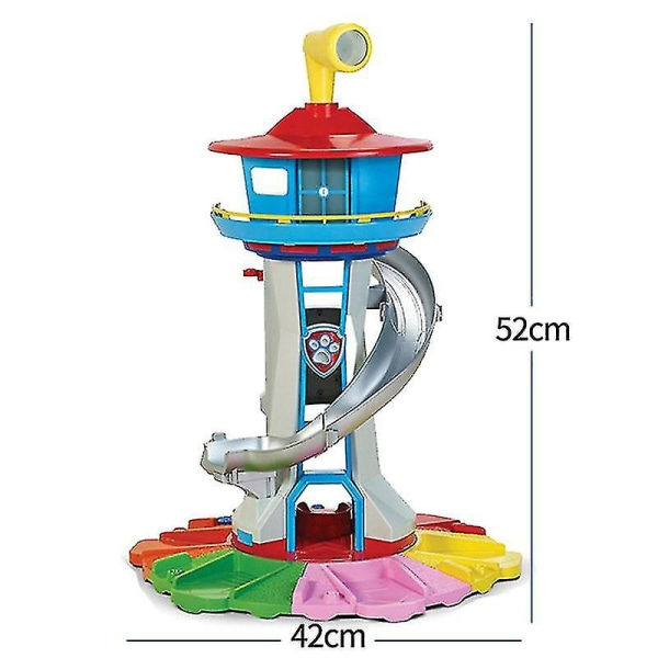 Paw Patrol Lookout -lelusetti, jossa on valot ja äänet tower