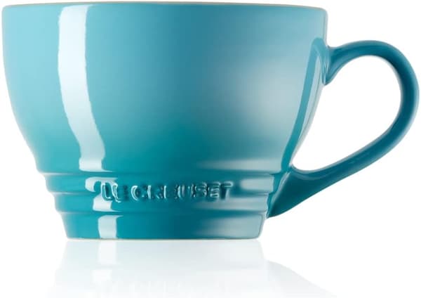 Steintøy Kaffe Kopp, 350 ml, Cerise Teal 400 ml