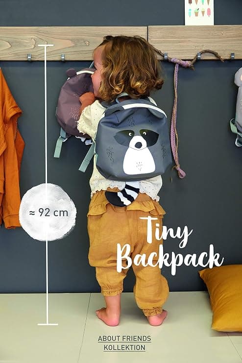 Liten unisex barnehagesekk koffert