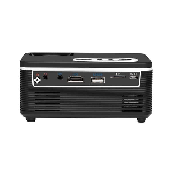 1080P Mini projektor HD-projektor 30 lumen bærbar LED-lys USB