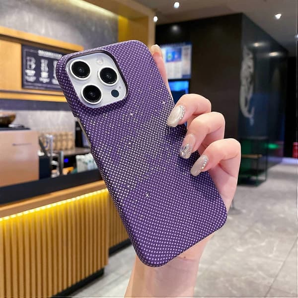 Til iPhone 14 Pro Max Cover Stjerneklart Himmel Vand Transfer Print PC Telefon Cover