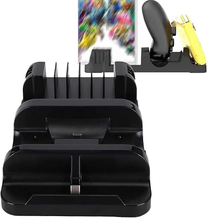 Opladningsstation, Joystick Controller Type-C Opladningsdock Stativ