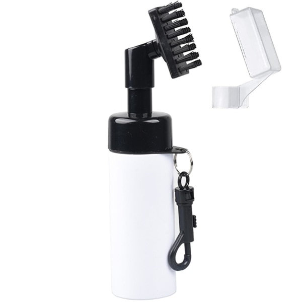 Rengøringsbørste Golf Rengøringsbørste, Hård Nylon Golfbørste, Golf Tilbehør White
